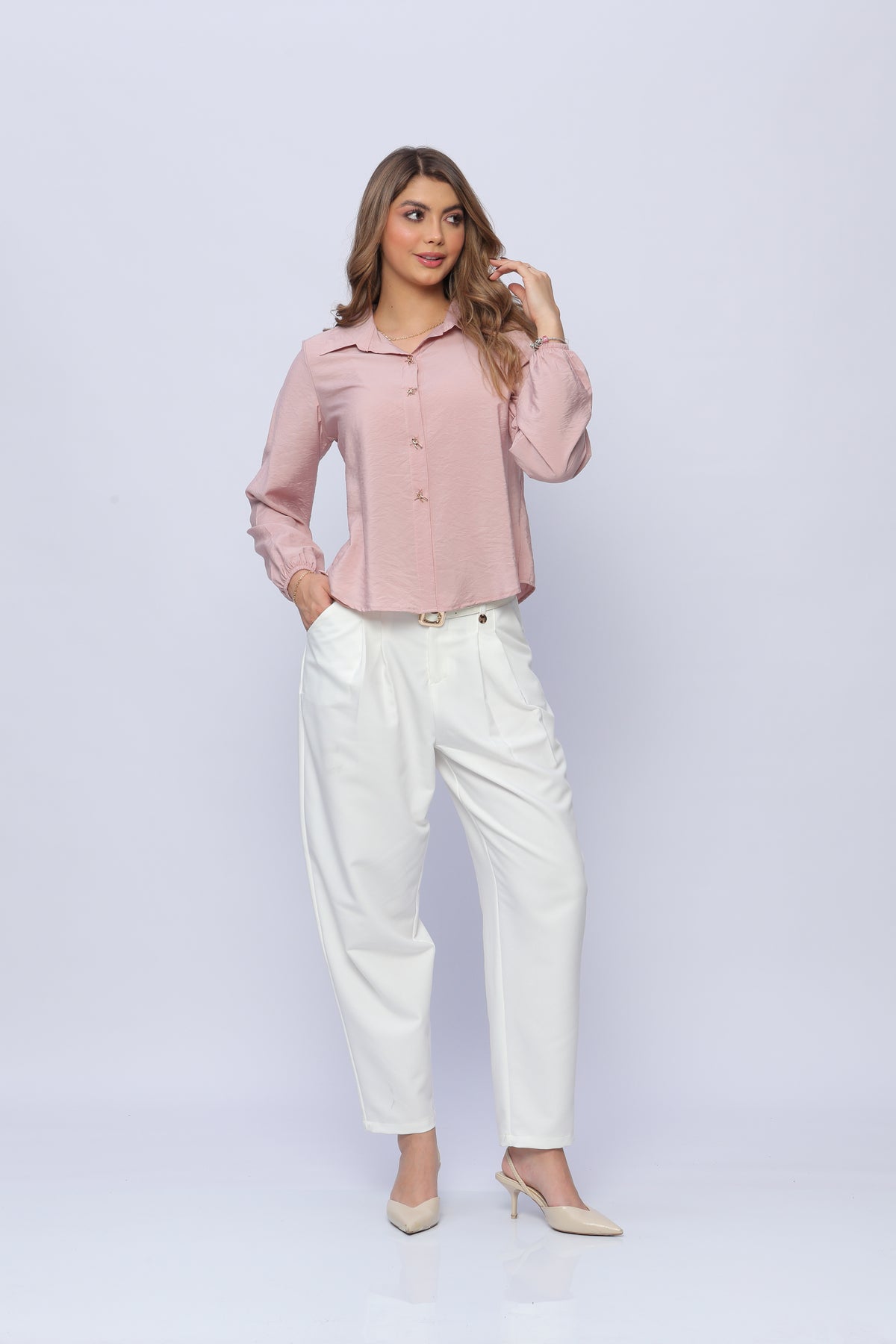 Blusa Manga Larga Mujer