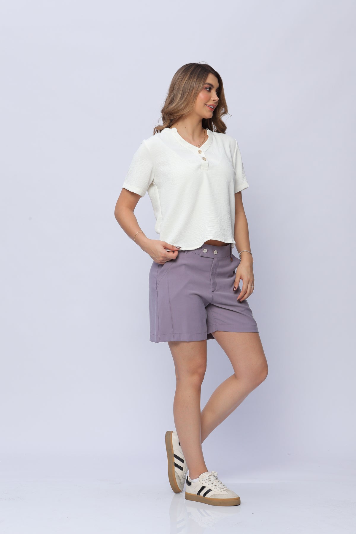 Blusa con Perilla Mujer