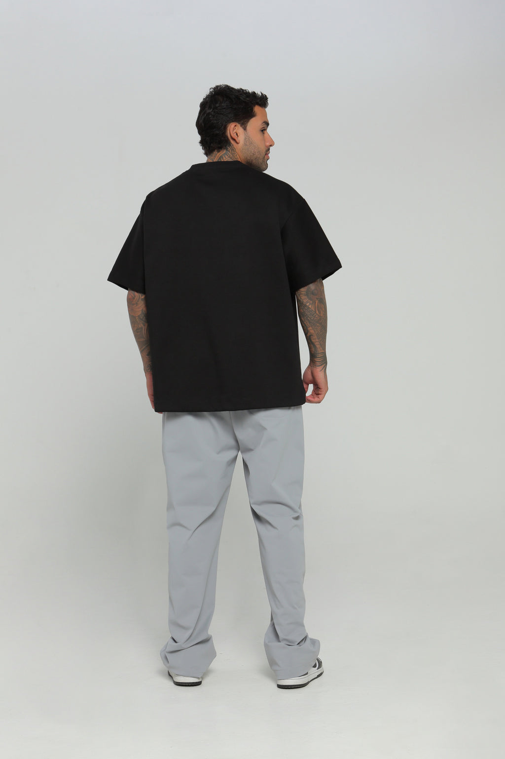 Camiseta hombre cuello rib