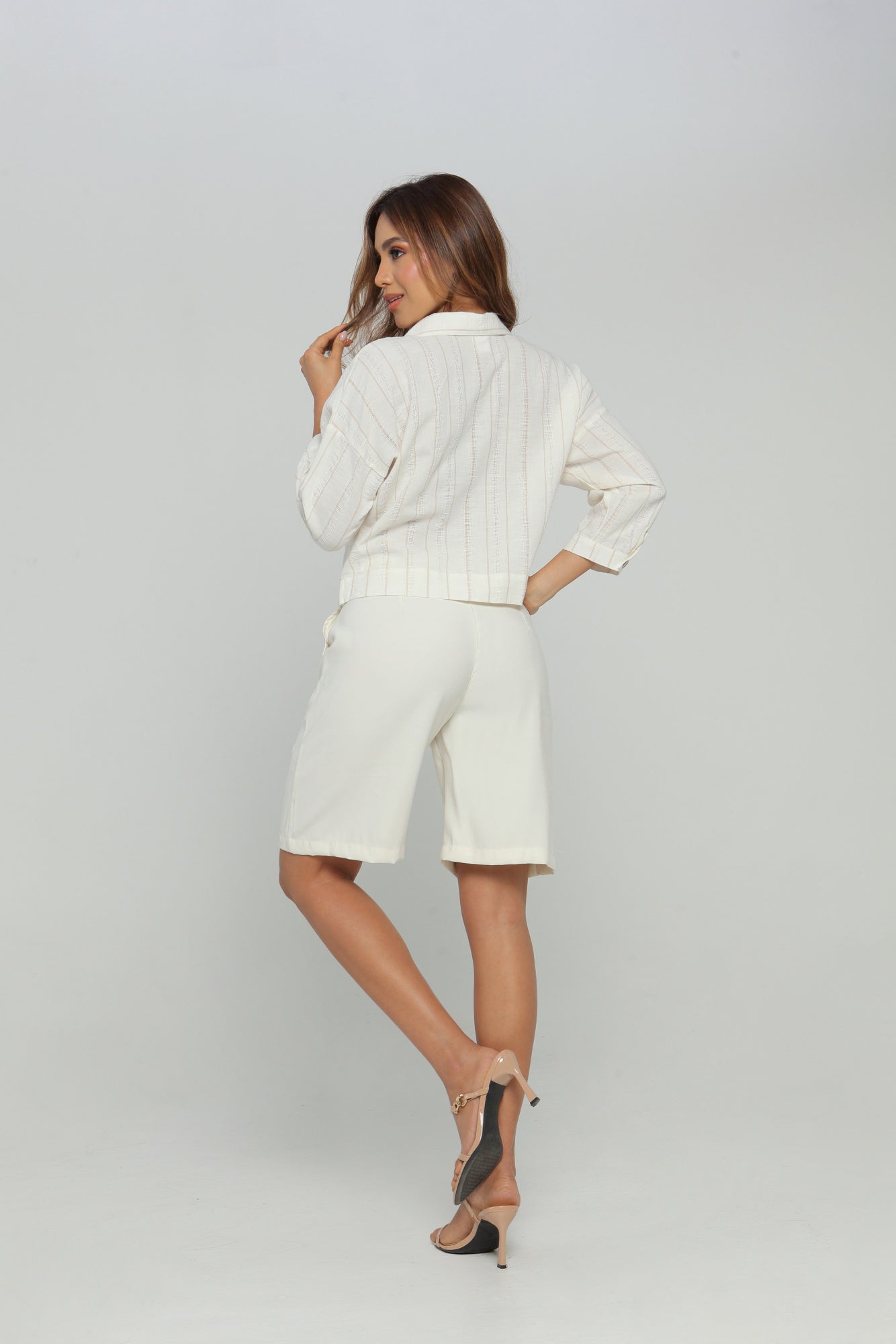 Blusa dama aberturas laterales