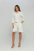 Blusa dama aberturas laterales