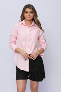 Camisa Manga Larga Bordada Mujer