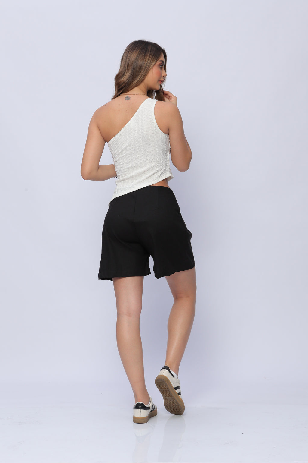 Blusa Corte Asimetrico Mujer