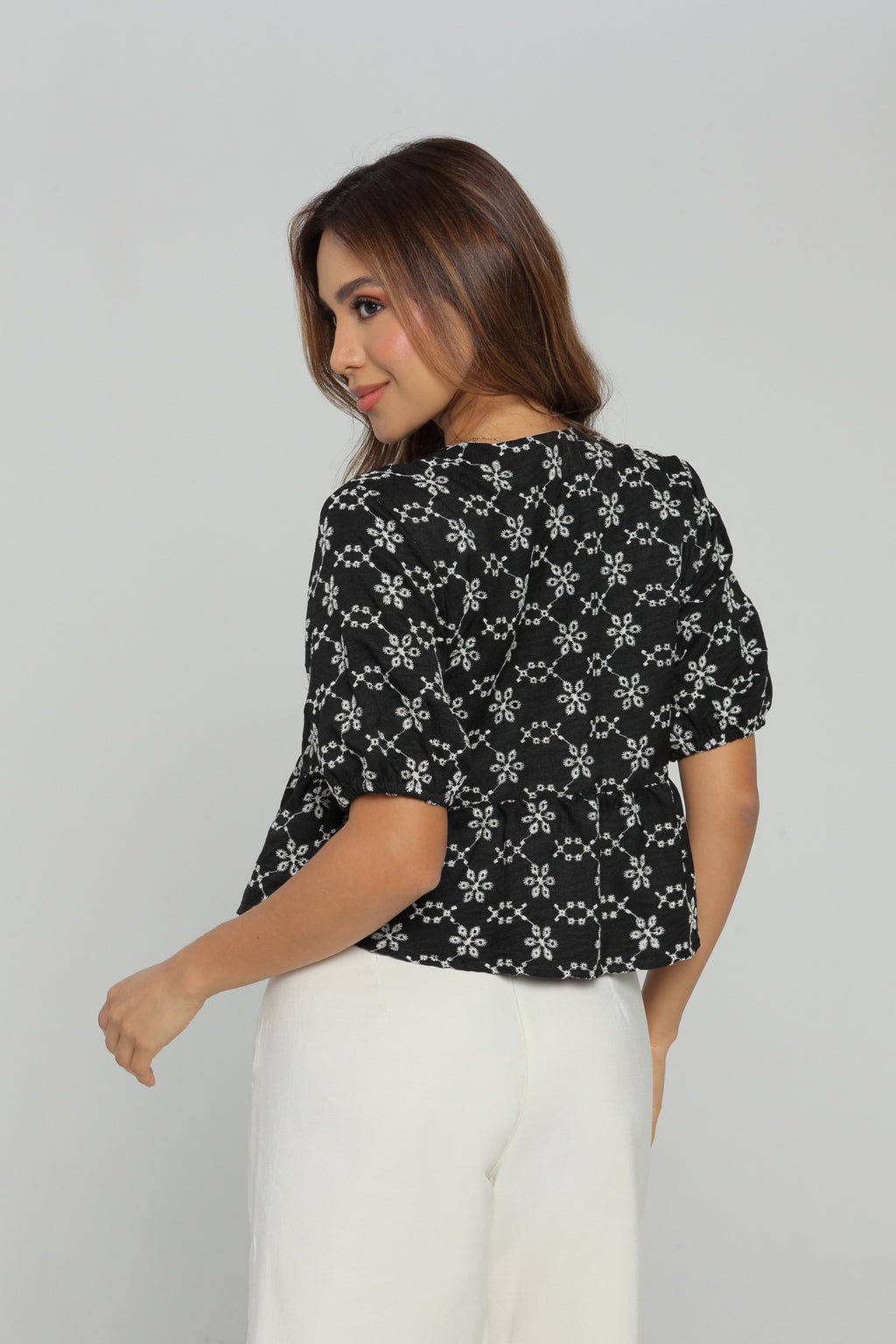 Blusa dama ojalillo con bolero