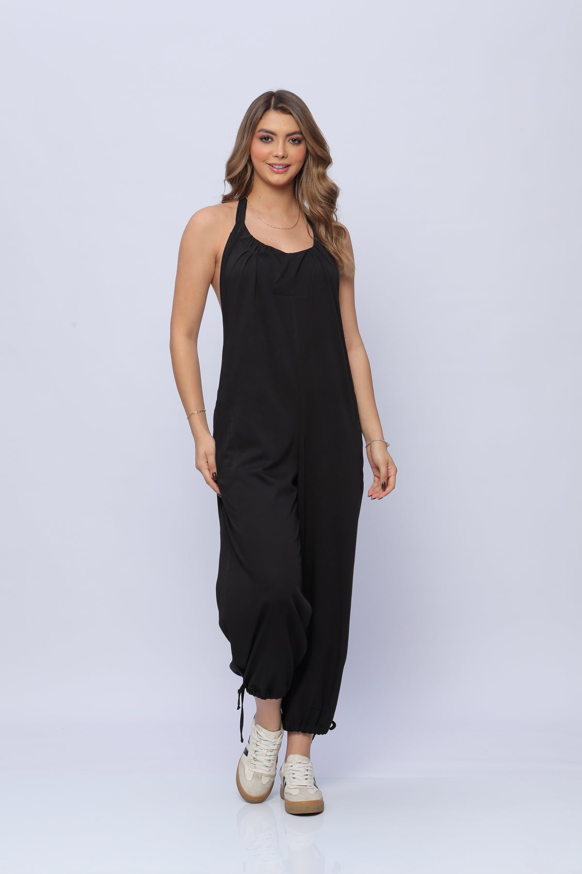 Enterizo con Elastico Espalda Mujer