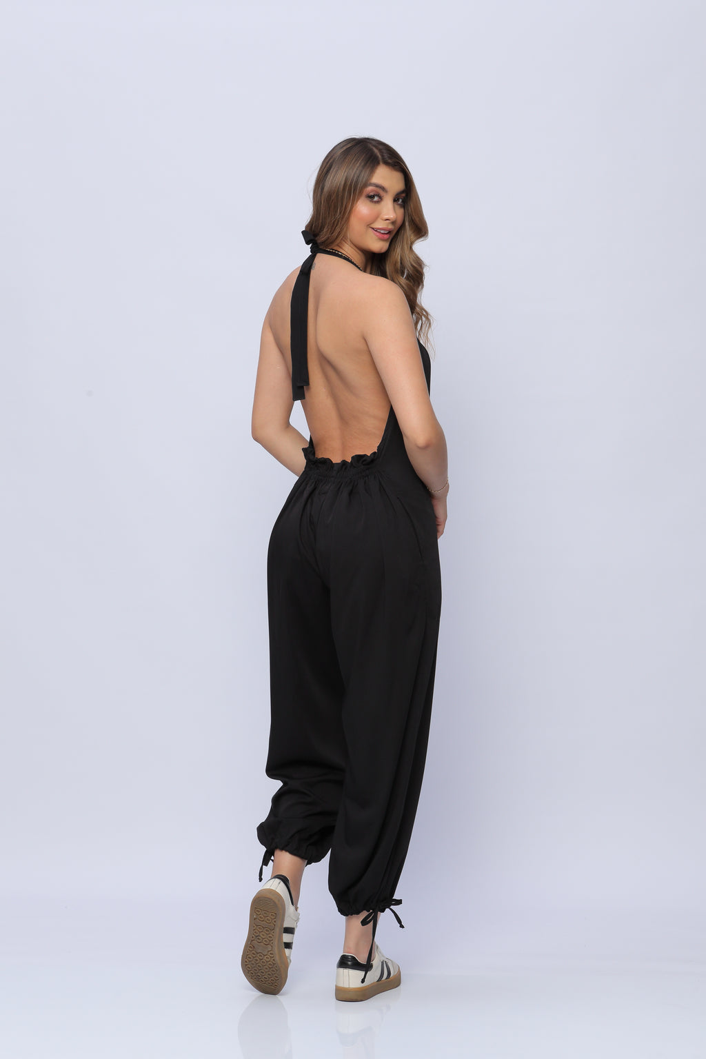 Enterizo con Elastico Espalda Mujer