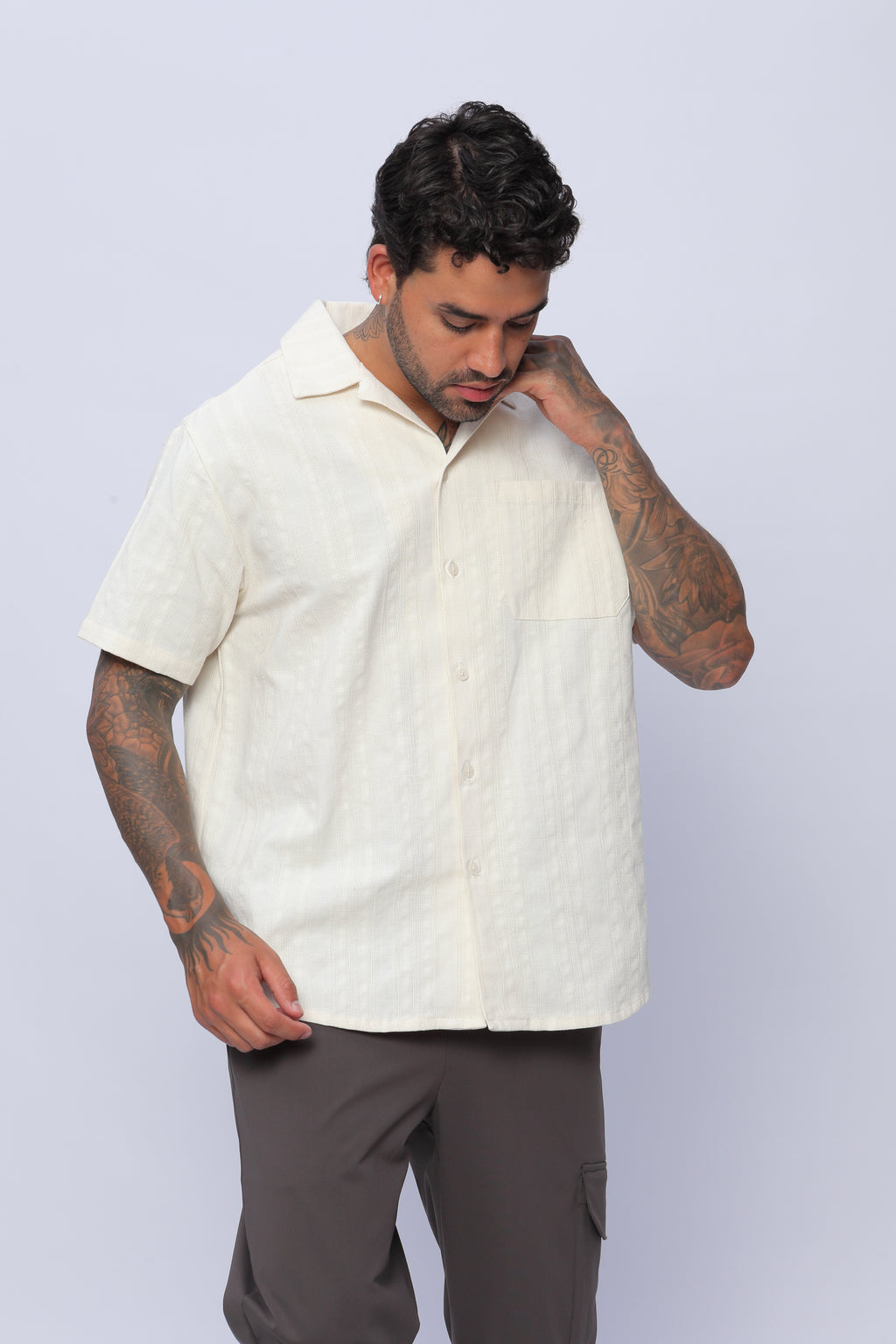 Camisa Lino Hombre