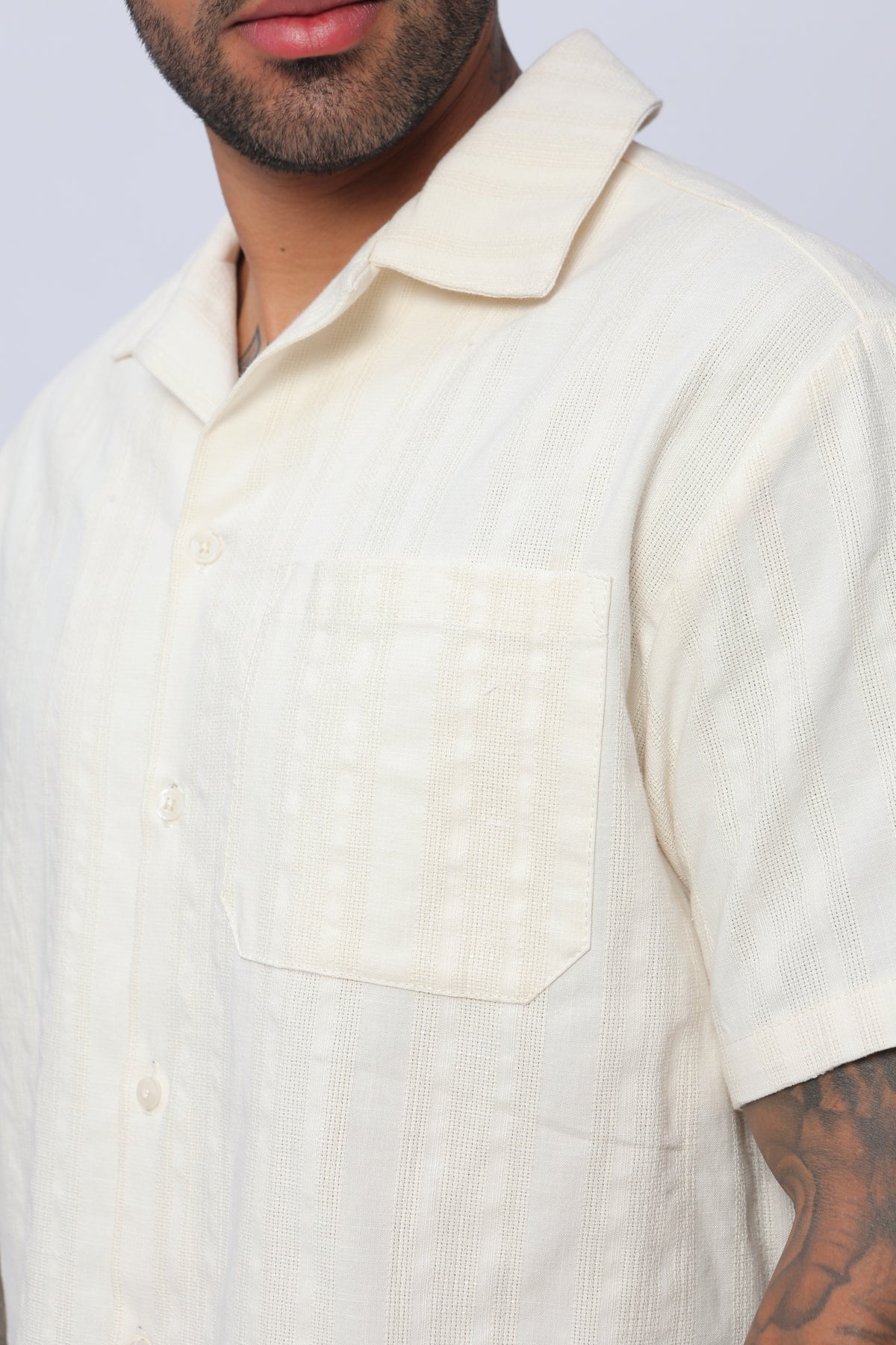 Camisa Lino Hombre