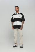 Camiseta hombre polo boxy fit 2 colores