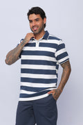 Camisa Polo Puño y Cuello Hombre