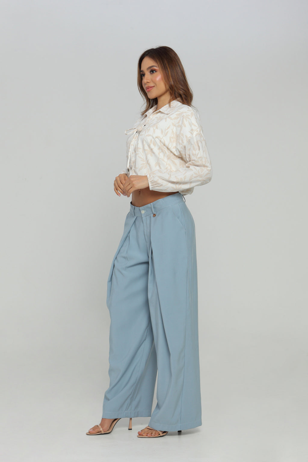 Pantalón dama doble prense