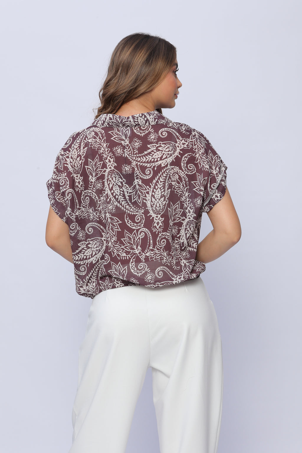 Blusa Dama Resortada Mujer
