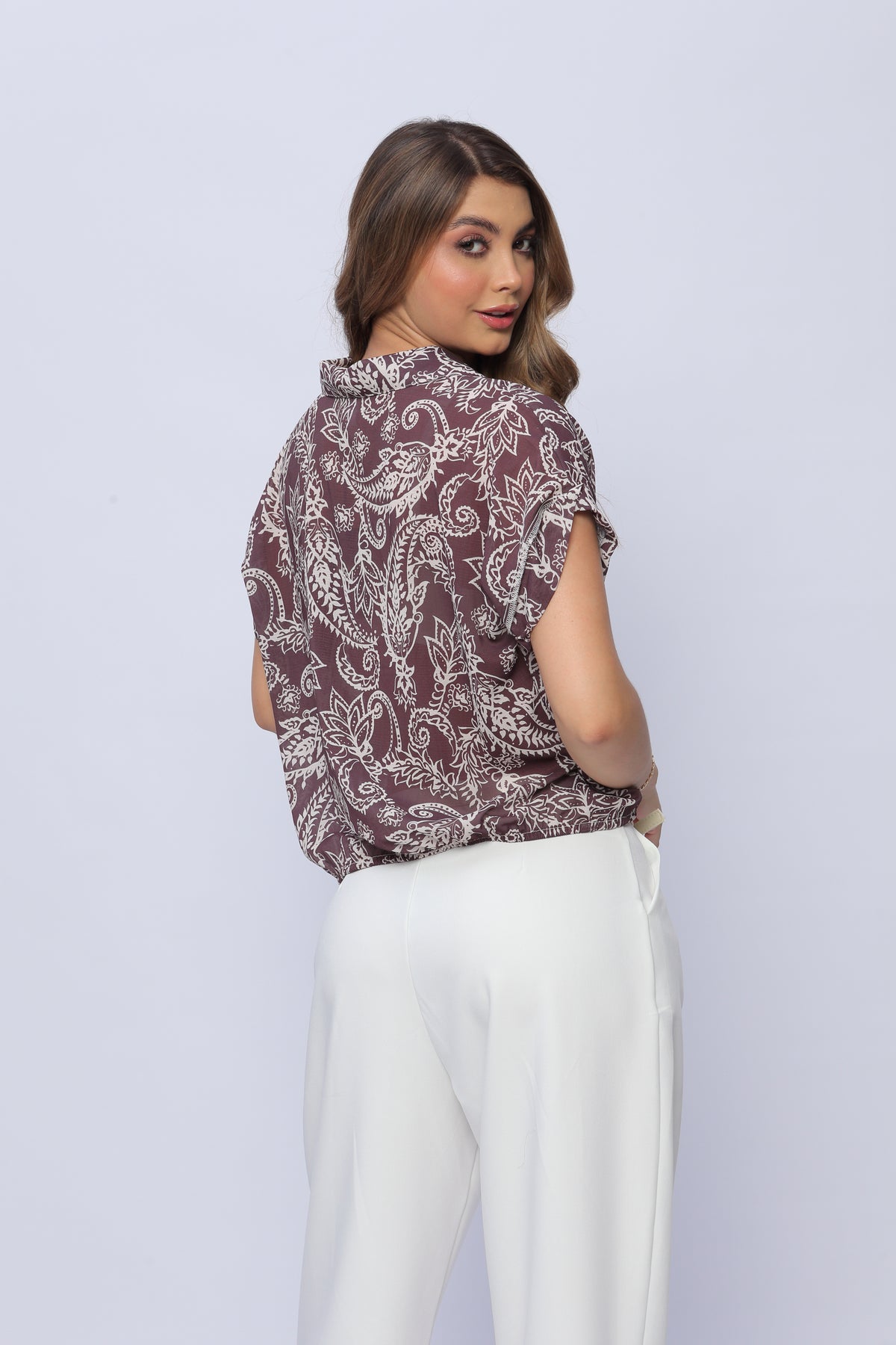 Blusa Dama Resortada Mujer