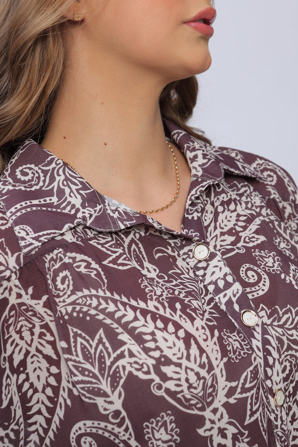 Blusa Dama Resortada Mujer