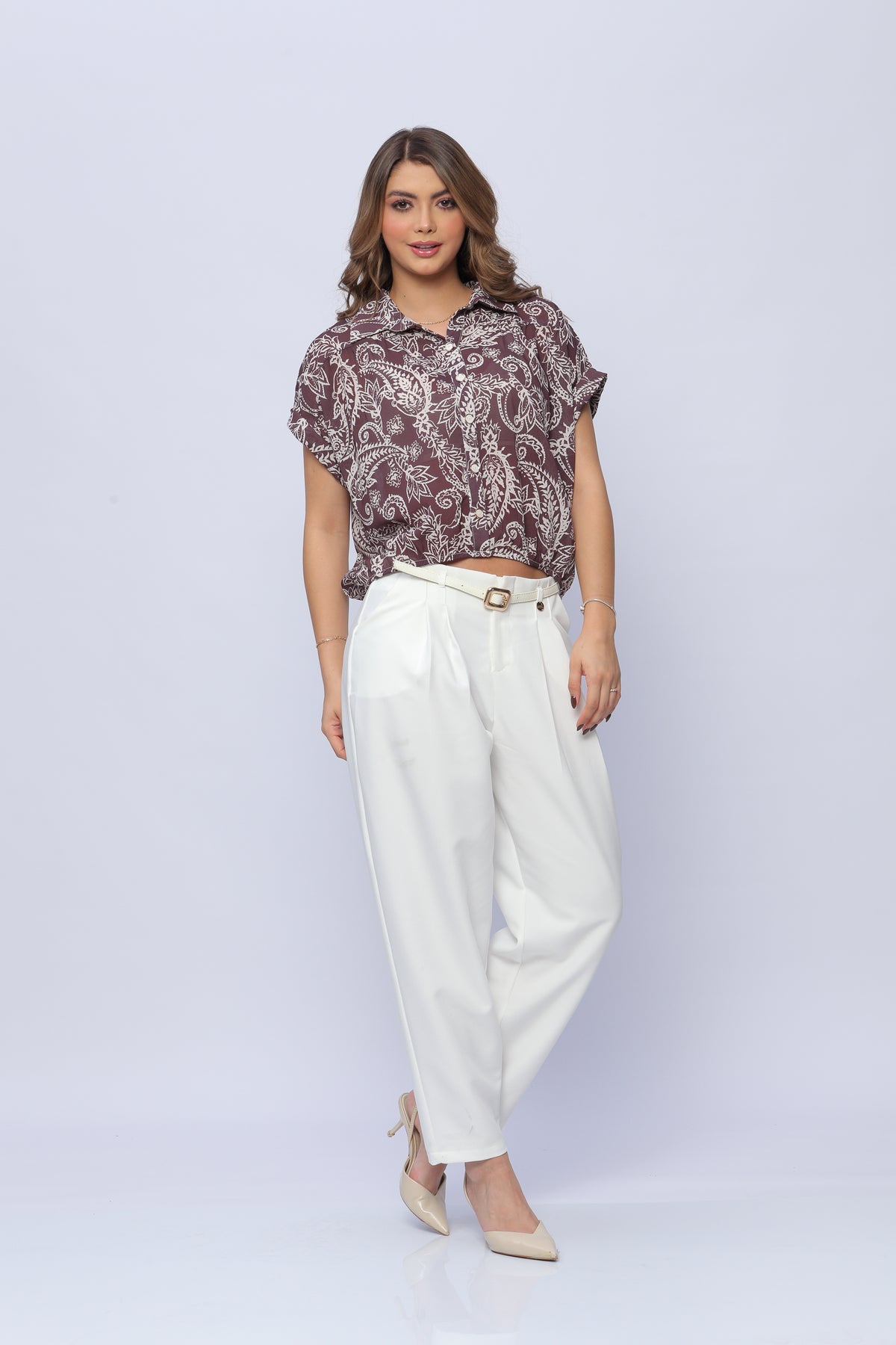 Blusa Dama Resortada Mujer