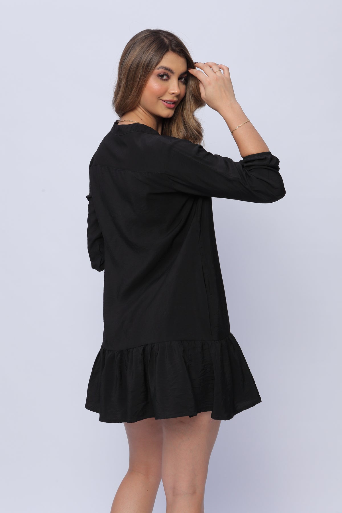 Vestido Dama Manga 3/4 Mujer