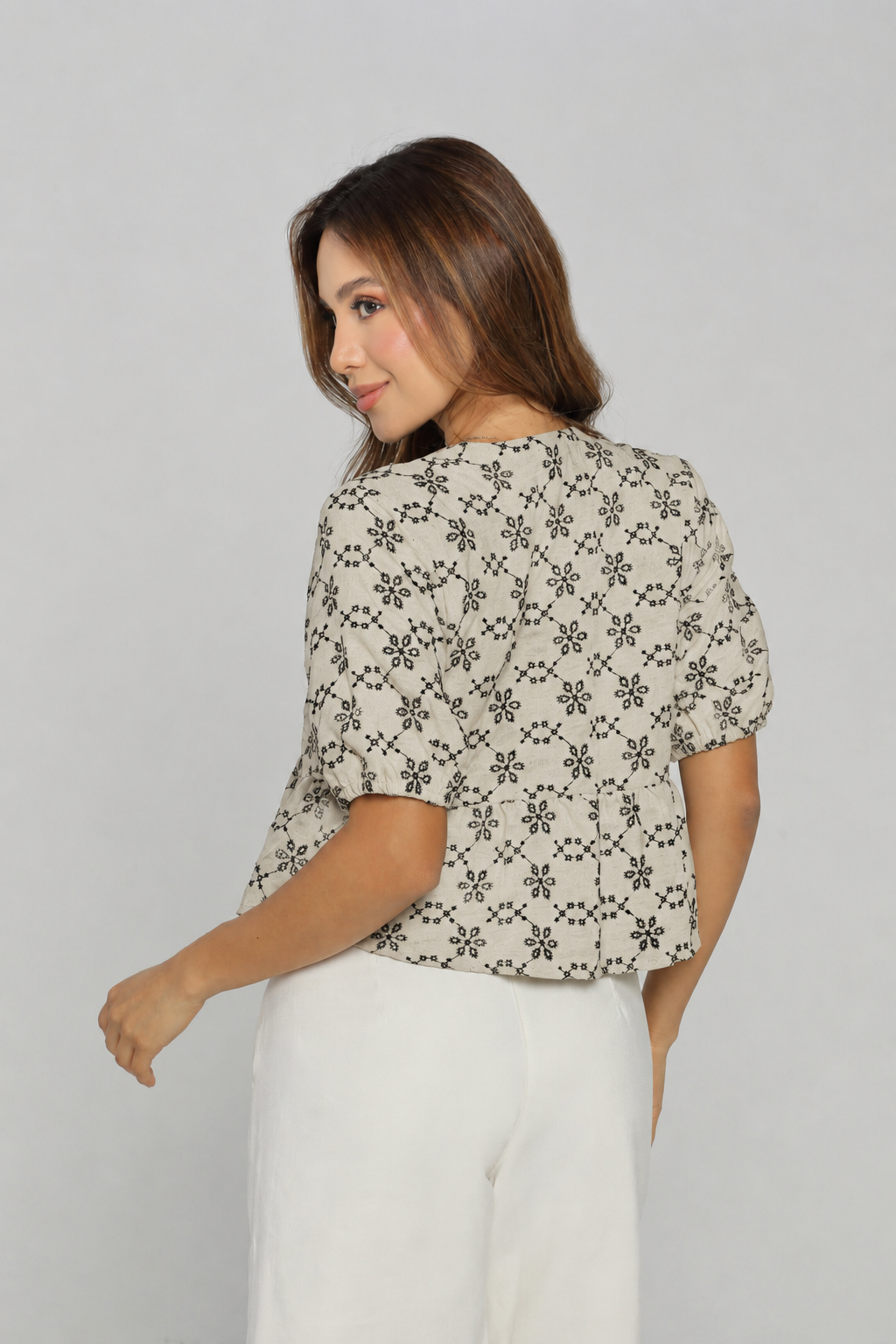 Blusa dama ojalillo con bolero