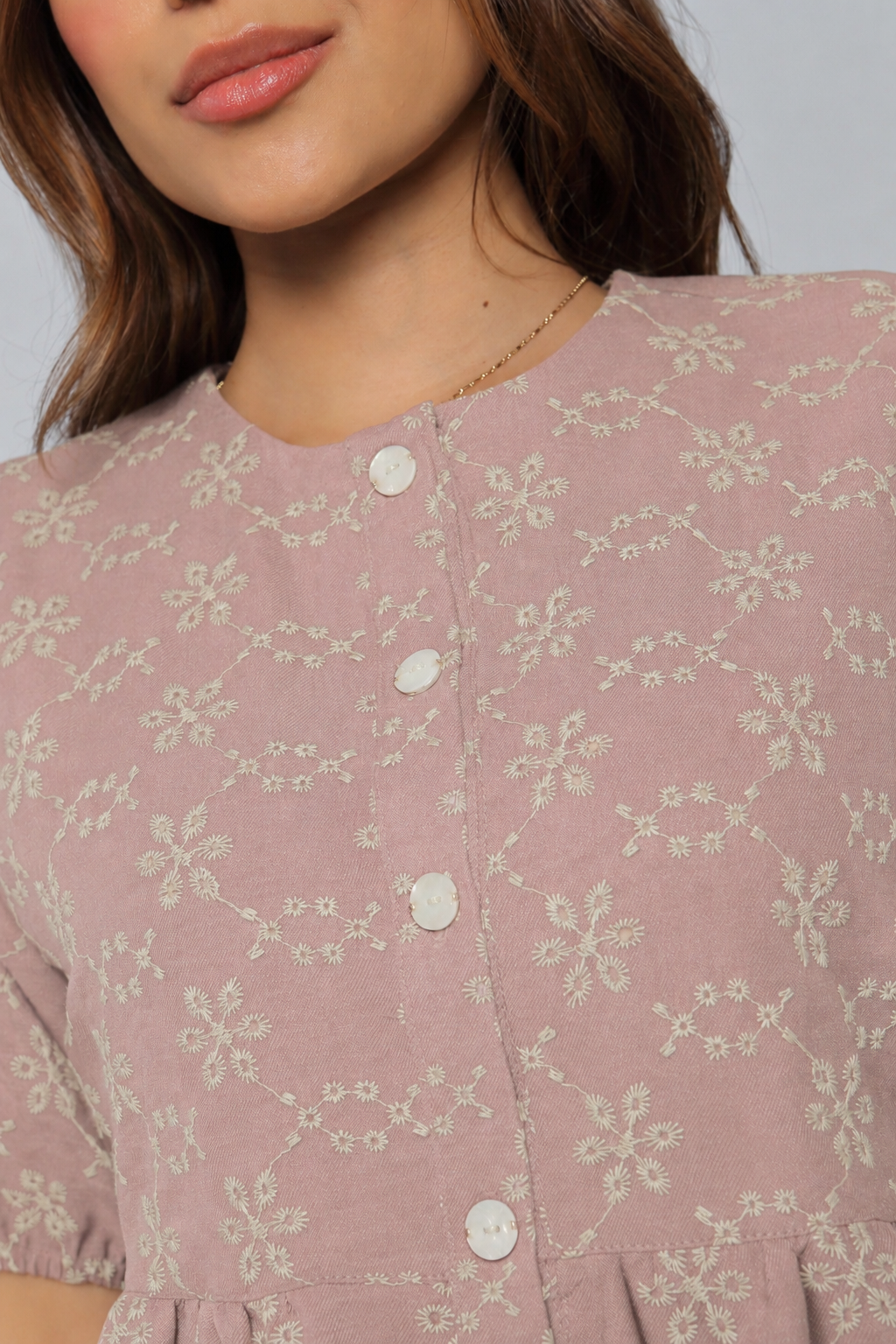 Blusa dama ojalillo con bolero
