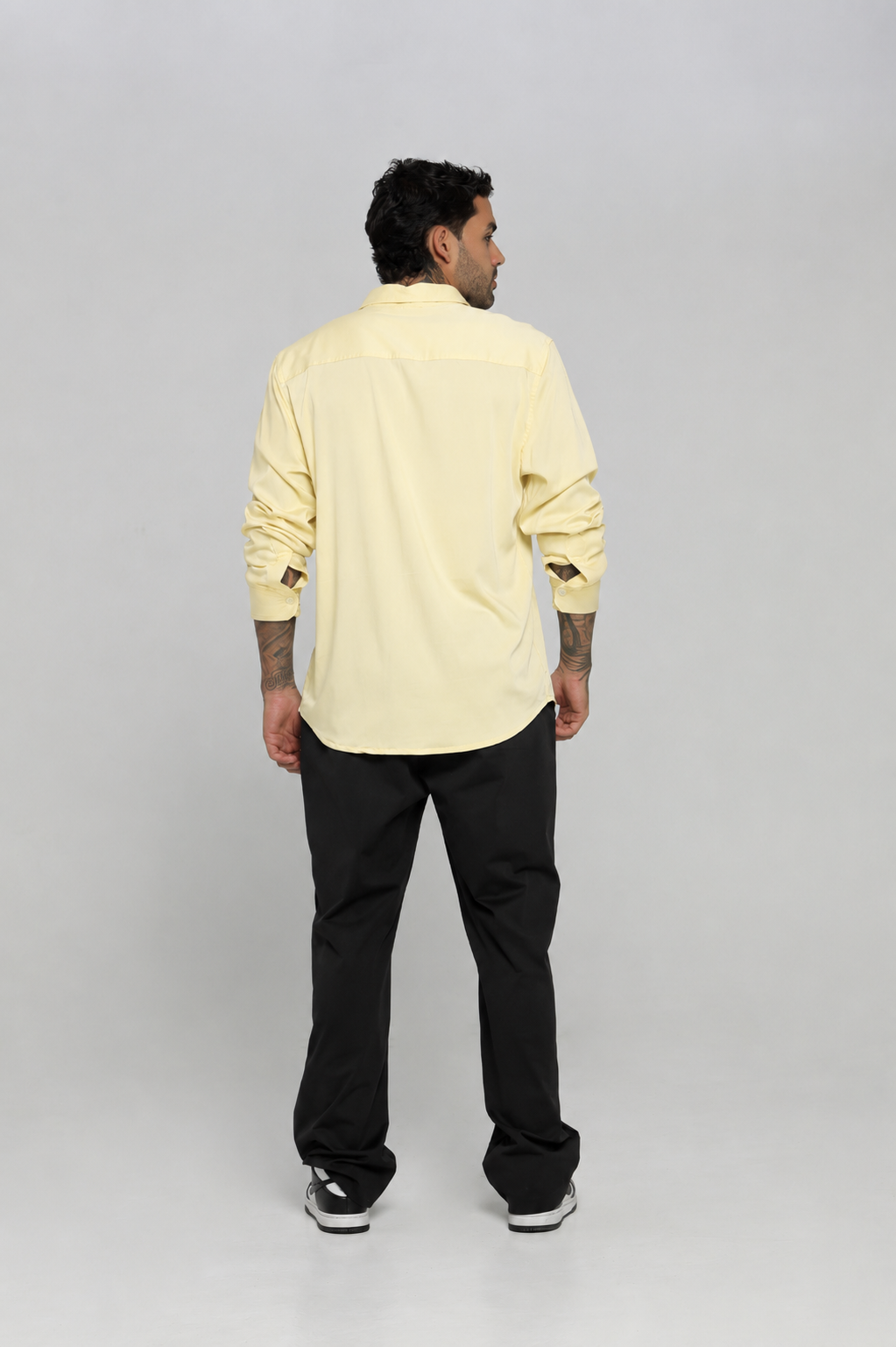 Camisa hombre manga larga