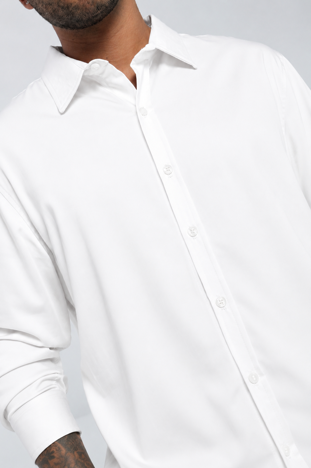 Camisa hombre manga larga