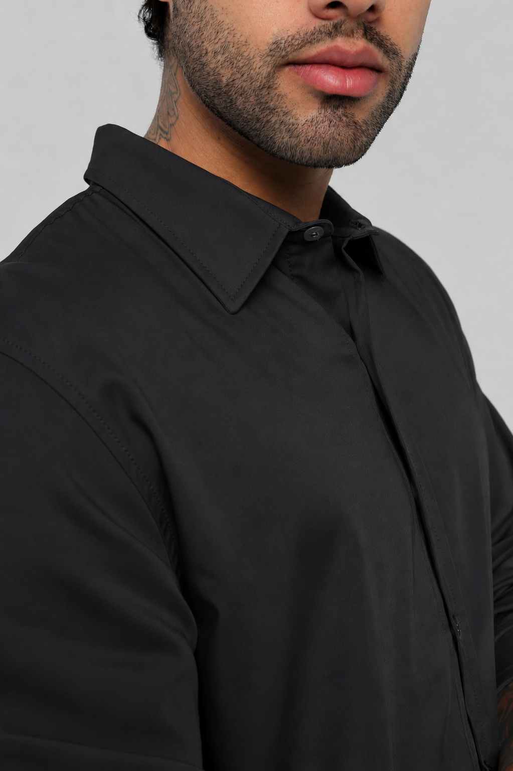 Camisa hombre manga larga